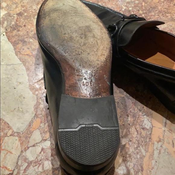 Vintage Gucci horsebit loafers